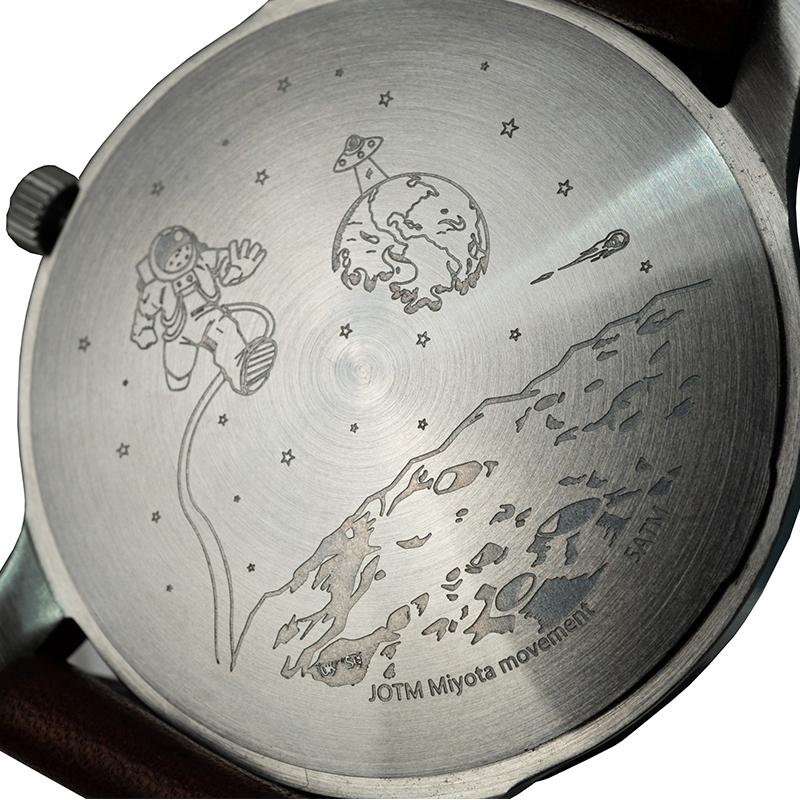 Jump Over The Moon - Brushed steel